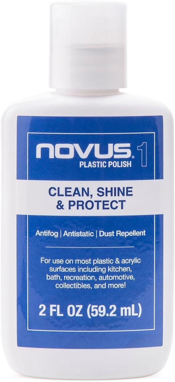 Novus Plastic Polish - Clean & Shine 2oz 001